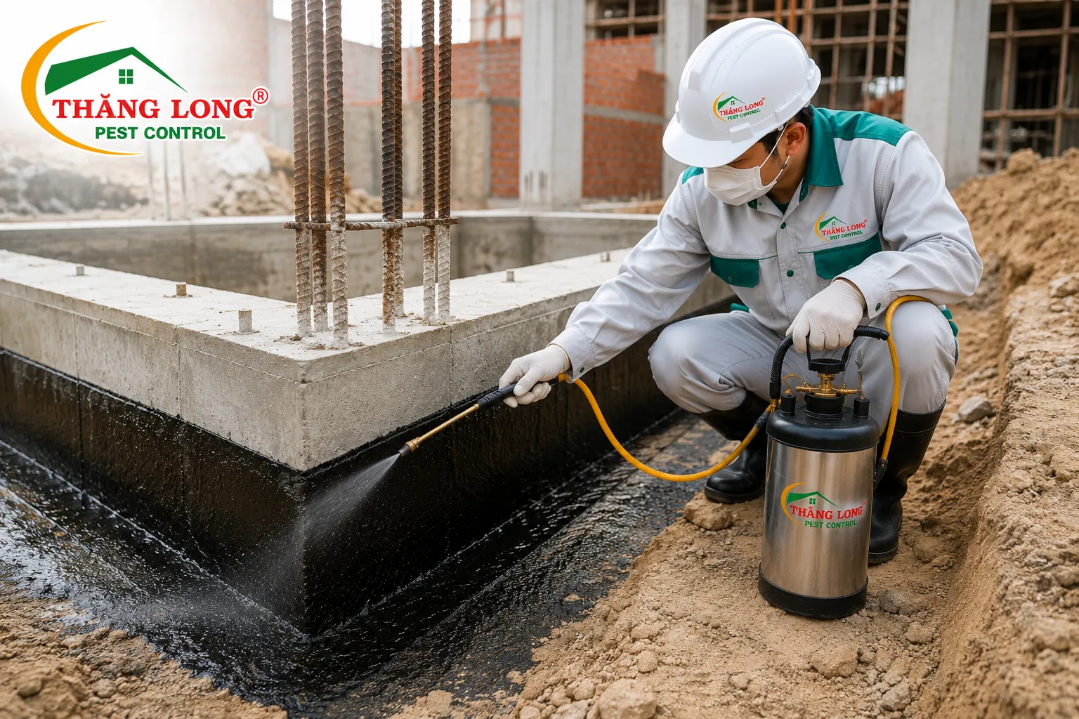 Phòng chống mối công trình Quảng Ninh